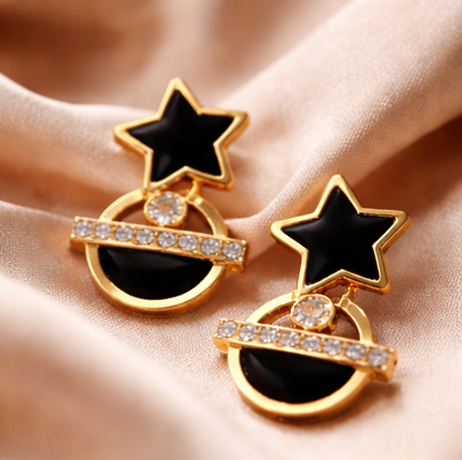 Celestial Star Drop Earrings ✨ | Style #143