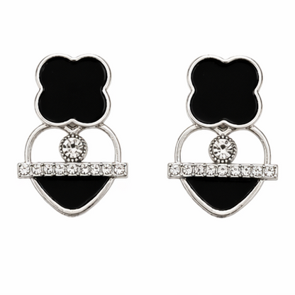 Midnight Elegance Stud Earrings ✨ | Party Wear & Cocktail Jewelry - Style #152