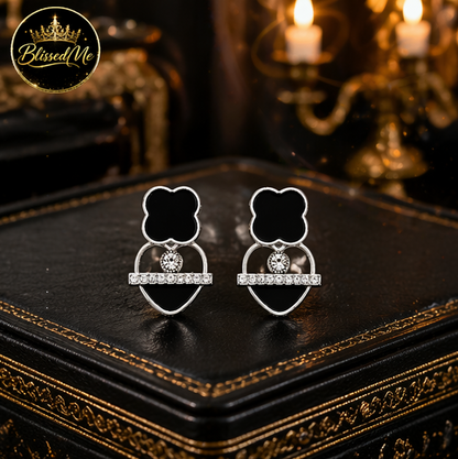 Midnight Elegance Stud Earrings ✨ | Party Wear & Cocktail Jewelry - Style #152