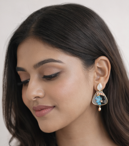 Divine Art Drop Earrings ✨ | Style #140