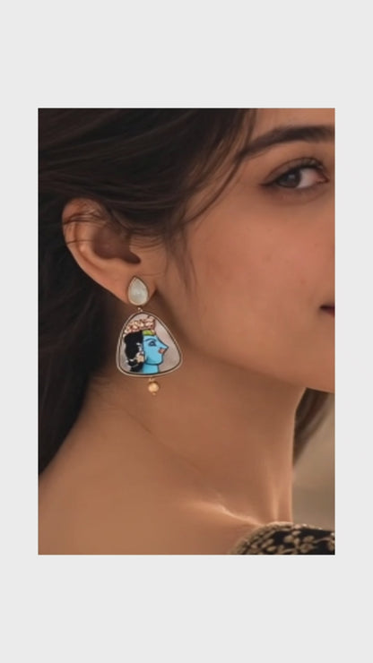 Divine Art Drop Earrings ✨ | Style #140