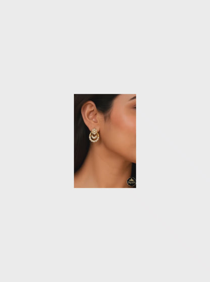 BlissedMe Radiant Halo Drop Earrings ✨ | Style #153